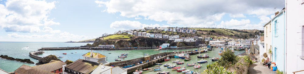 day time view mevagissey harbour - jason stack photography